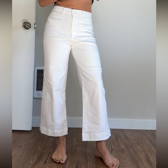 Rib cage wide leg Levi’s crop jeans - Picture 4 of 6